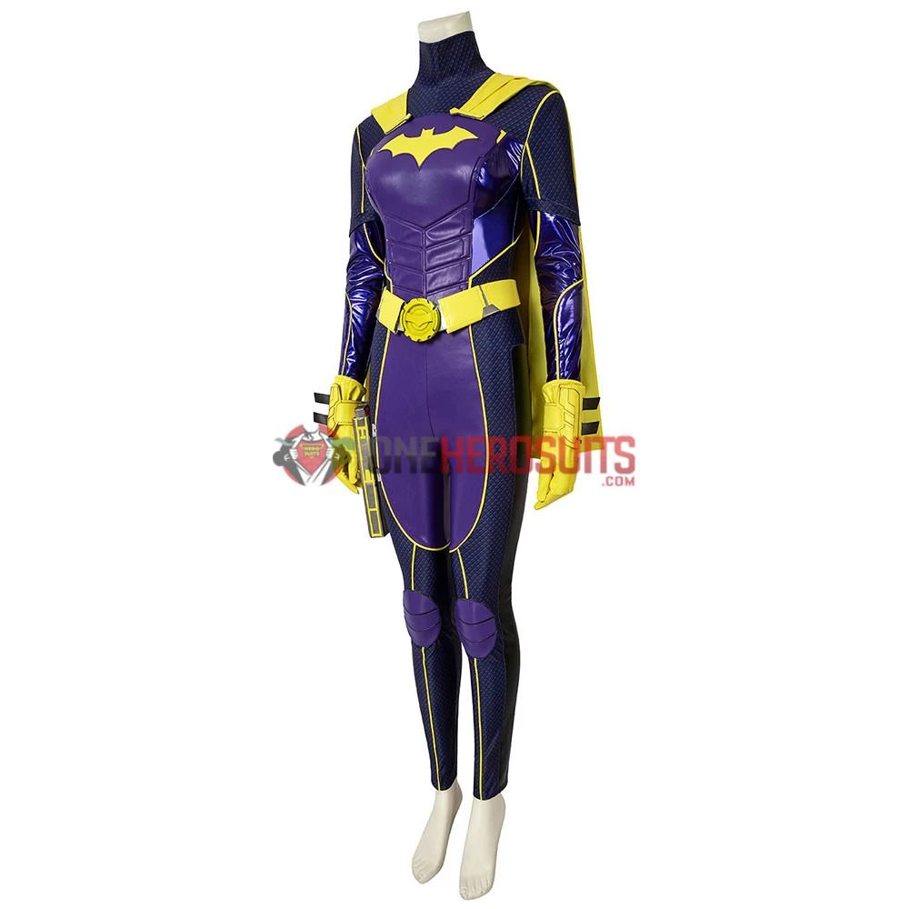 OneHeroSuits Batgirl Cosplay Costumes Gotham Knights BatGirl Purple Suit 6 OneHeroSuits Batgirl Cosplay Costumes Gotham Knights BatGirl Purple Suit