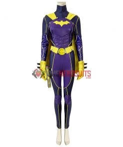 OneHeroSuits Batgirl Cosplay Costumes Gotham Knights BatGirl Purple Suit