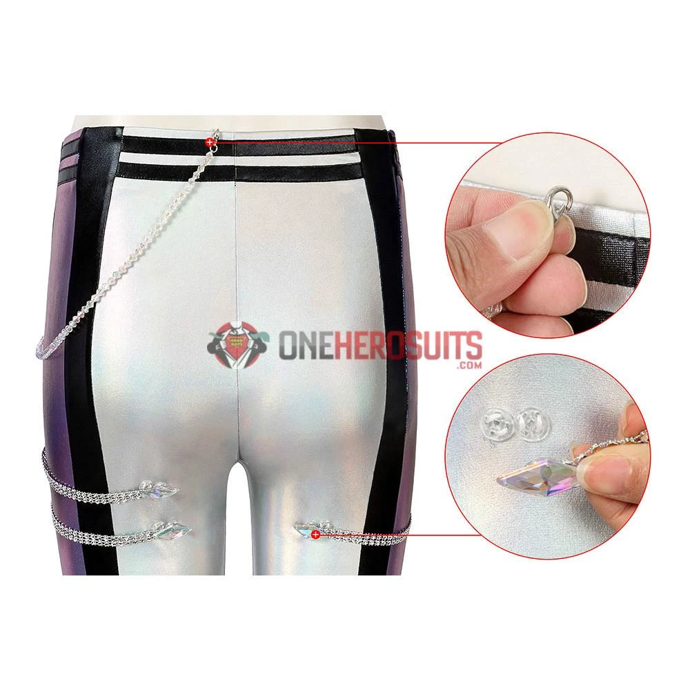 OneHeroSuits Costumes KDA All Out Kai'Sa Cosplay Costume 16 OneHeroSuits Costumes KDA All Out Kai'Sa Cosplay Costume