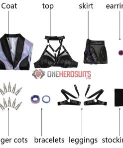 OneHeroSuits KDA All Out Evelynn Cosplay Costume
