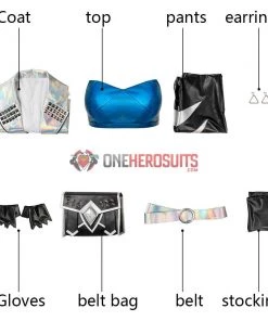 OneHeroSuits KDA All Out Akali Cosplay Costume