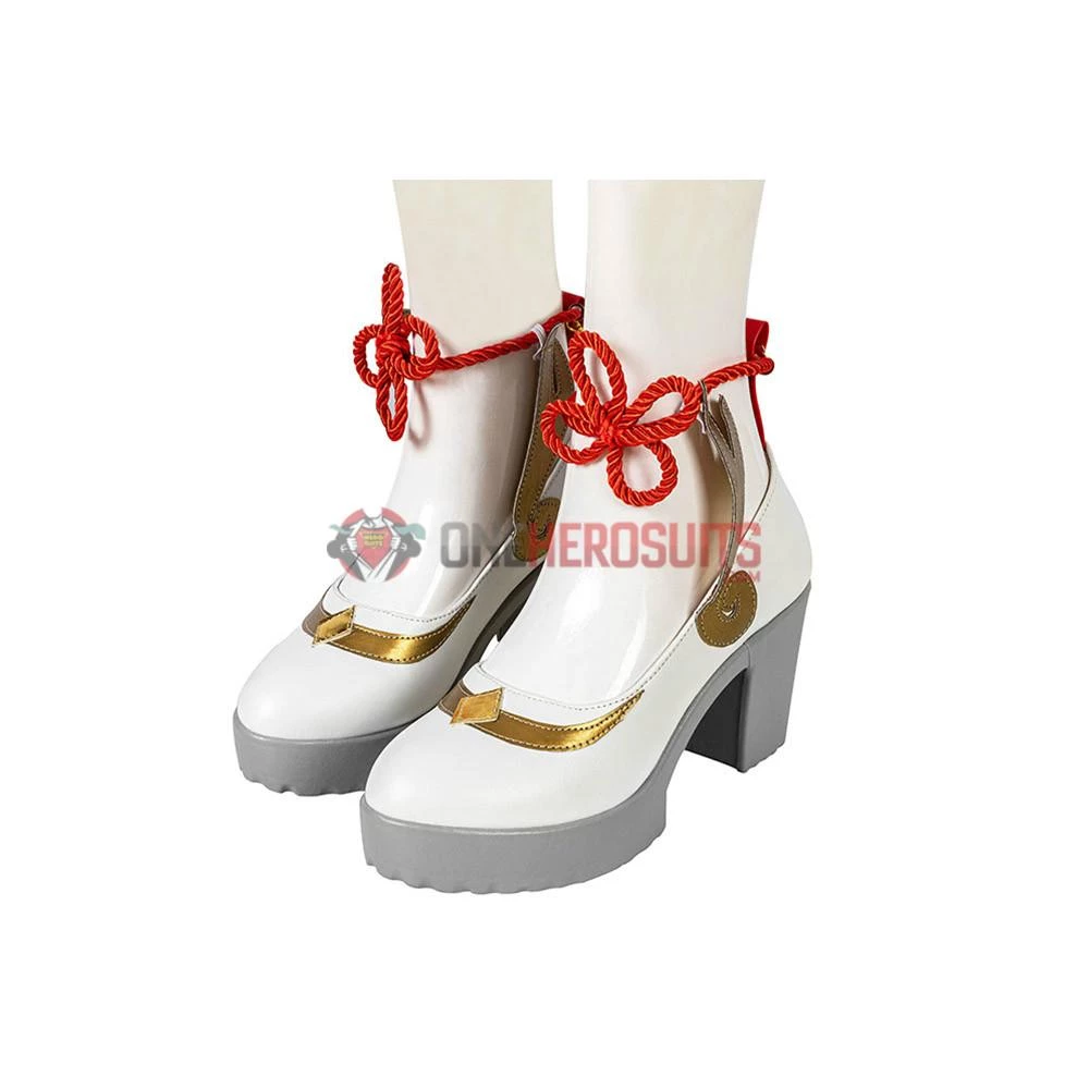 OneHeroSuits Costumes Ganyu Cosplay Boots Genshin Impact Girls Cosplay Shoes 2 OneHeroSuits Costumes Ganyu Cosplay Boots Genshin Impact Girls Cosplay Shoes