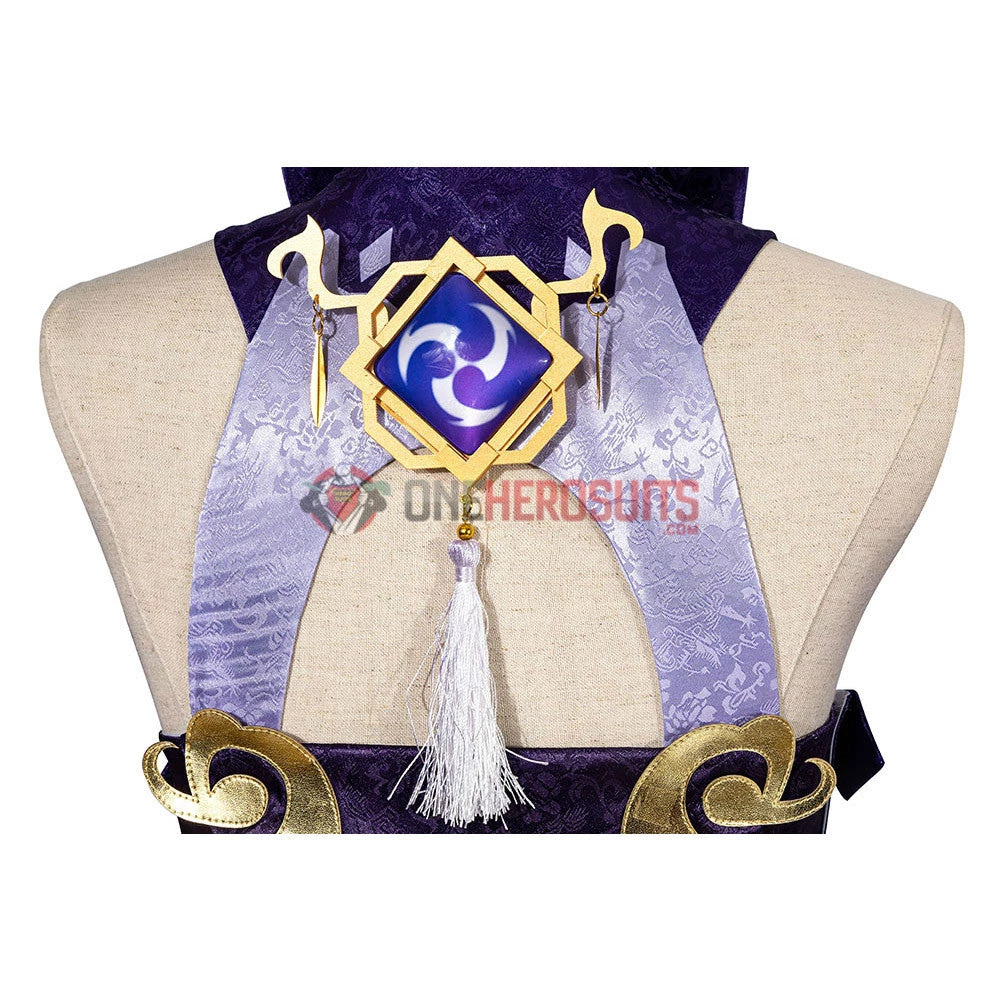OneHeroSuits Keqing Cosplay Costumes Genshin Impact Female Cosplay Suit 28 OneHeroSuits Keqing Cosplay Costumes Genshin Impact Female Cosplay Suit