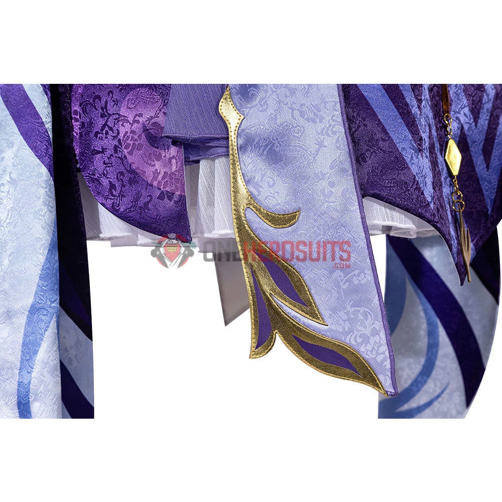 OneHeroSuits Keqing Cosplay Costumes Genshin Impact Female Cosplay Suit 29 OneHeroSuits Keqing Cosplay Costumes Genshin Impact Female Cosplay Suit