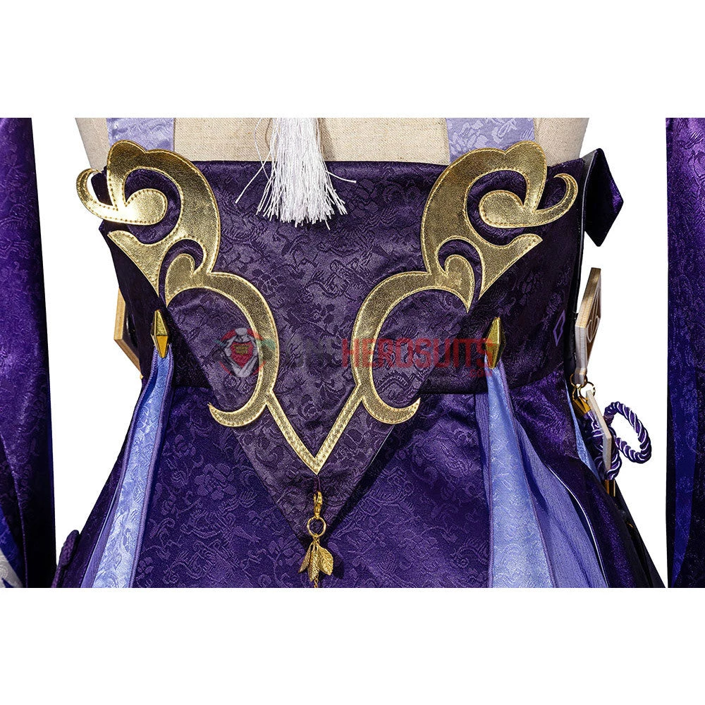 OneHeroSuits Keqing Cosplay Costumes Genshin Impact Female Cosplay Suit 30 OneHeroSuits Keqing Cosplay Costumes Genshin Impact Female Cosplay Suit