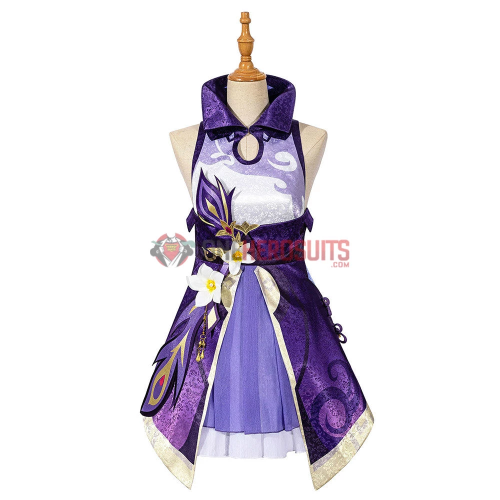 OneHeroSuits Keqing Cosplay Costumes Genshin Impact Female Cosplay Suit 8 OneHeroSuits Keqing Cosplay Costumes Genshin Impact Female Cosplay Suit