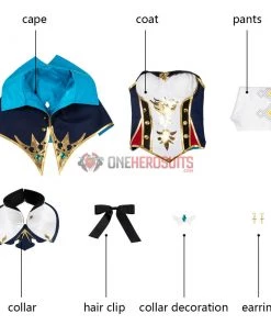 Costumes Genshin Impact Jean Cosplay Costume OneHeroSuits