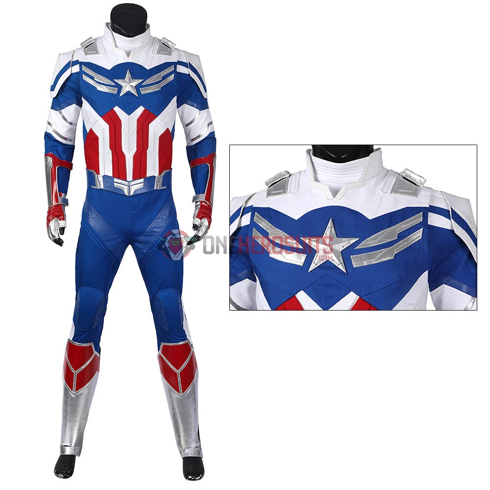 New Captain Ameirca The Falcon Cosplay Costumes By OneHeroSuits 2 New Captain Ameirca The Falcon Cosplay Costumes By OneHeroSuits