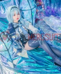 OneHeroSuits Eula Genshin Impact Cosplay Costume Full Set With Cosplay Boots Costumes