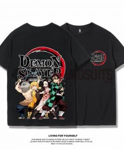 OneHeroSuits Demon Slayer Creative Print Anime T-shirt Nezuko/Tanjiro/Zenitsu/Inosuke
