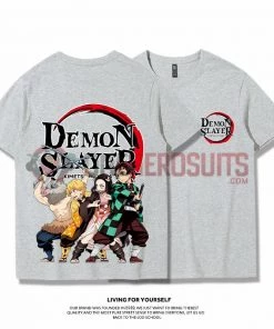 OneHeroSuits Demon Slayer Creative Print Anime T-shirt Nezuko/Tanjiro/Zenitsu/Inosuke