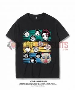 OneHeroSuits Demon Slayer Creative Print Anime Cotton T-shirt
