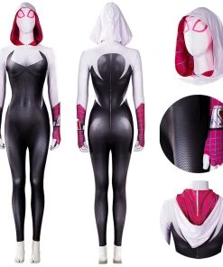 OneHeroSuits Across The Spider-Verse Cosplay Costumes Gwen Stacy Cotton Jumpsuits