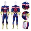 OneHeroSuits All Might Cosplay Costumes My Hero Academia Blue Bodysuit