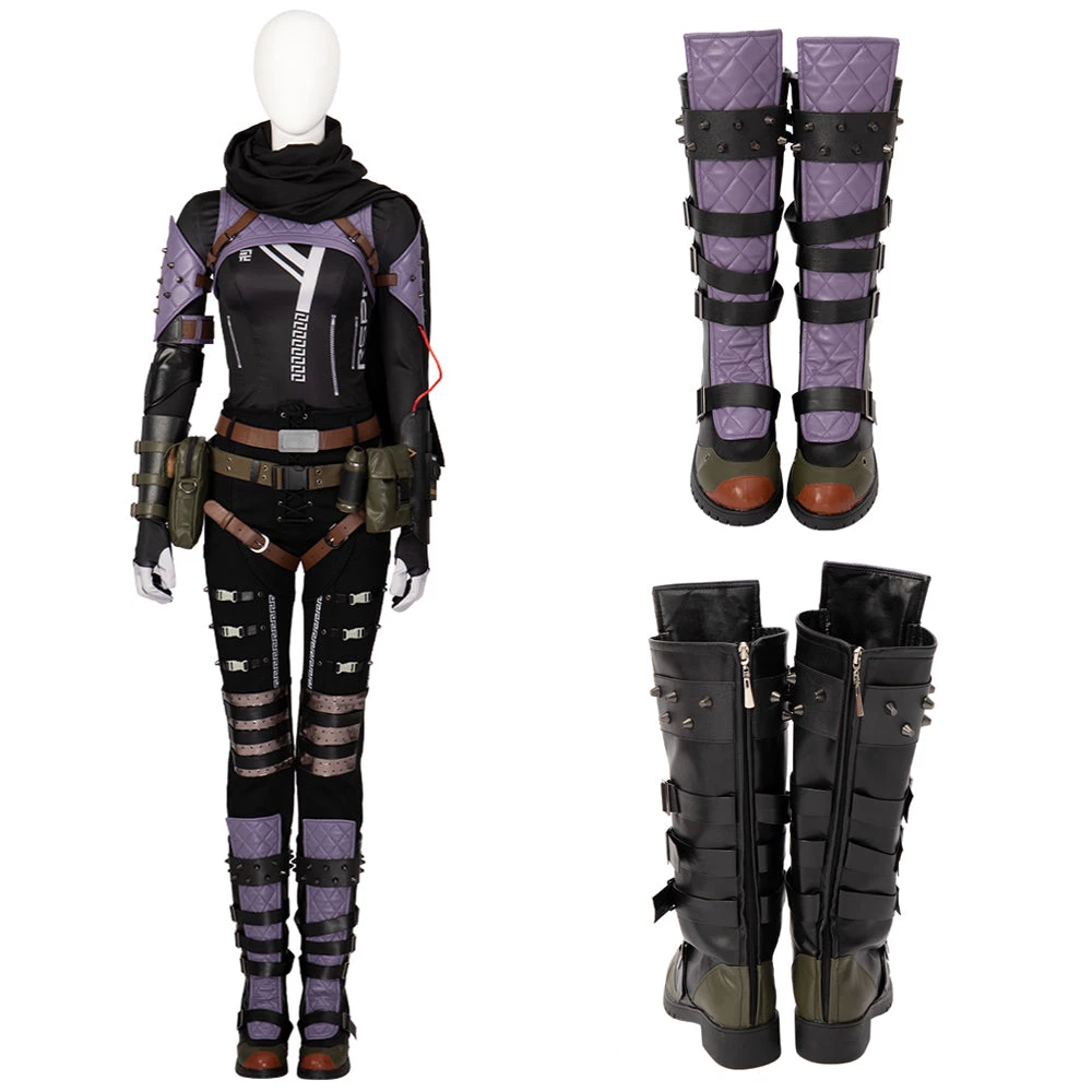 OneHeroSuits Costumes Apex Legends Wraith Cosplay Boots Renee Blasey Top Level Shoes 1 OneHeroSuits Costumes Apex Legends Wraith Cosplay Boots Renee Blasey Top Level Shoes