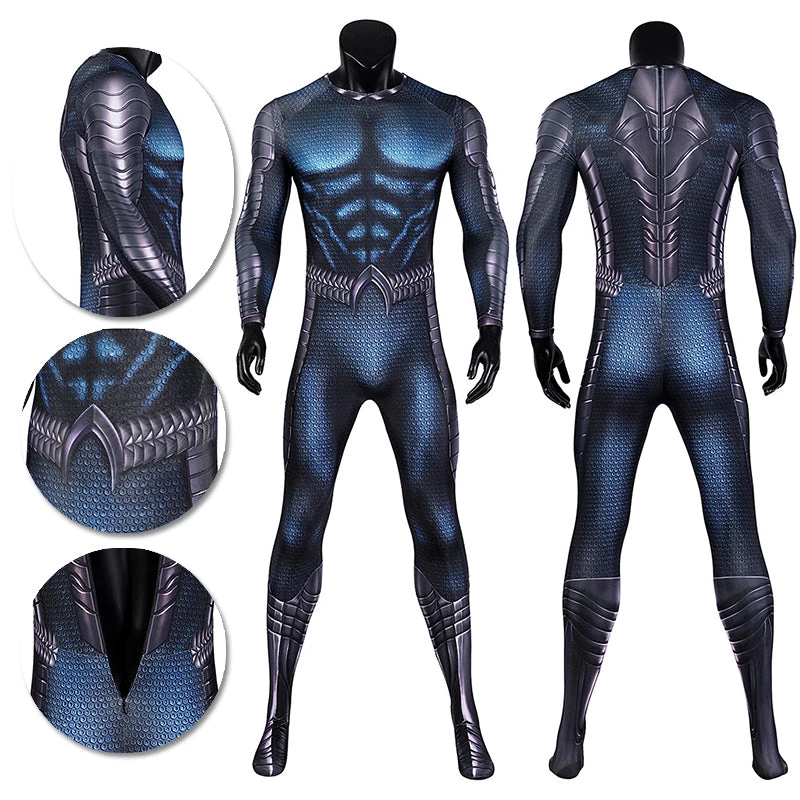 OneHeroSuits Aquaman 2 Cosplay Costumes Arthur Curry 3D Printed Jumpsuits 1 OneHeroSuits Aquaman 2 Cosplay Costumes Arthur Curry 3D Printed Jumpsuits