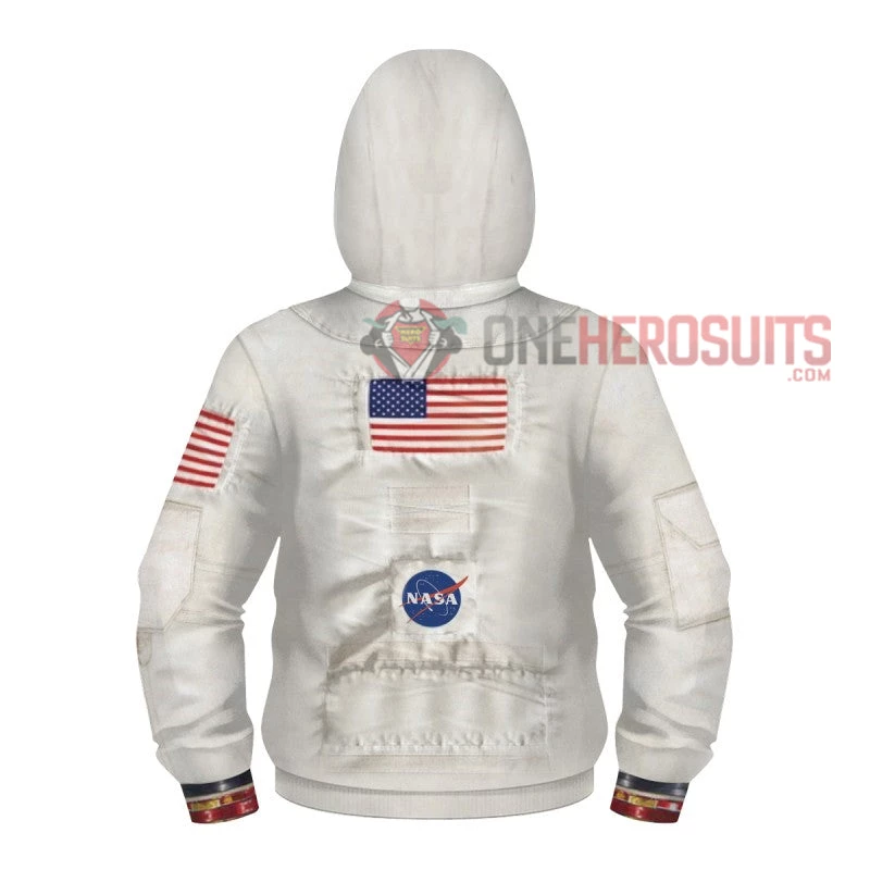 OneHeroSuits Kids Nasa Astronaut Creative 3D Printed Zip Hoodie 3 OneHeroSuits Kids Nasa Astronaut Creative 3D Printed Zip Hoodie