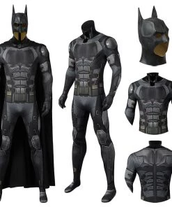 OneHeroSuits Batman Cosplay Costume Justice League 3D Printed Jumpsuits With Cloak