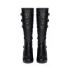 OneHeroSuits Costumes Black Canary Cosplay Boots Top Level Leather Shoes