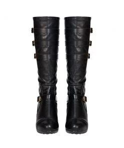 OneHeroSuits Costumes Black Canary Cosplay Boots Top Level Leather Shoes