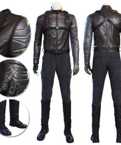 1herosuits Bucky Barnes Cosplay Costumes Winter Soldier Cosplay Suit