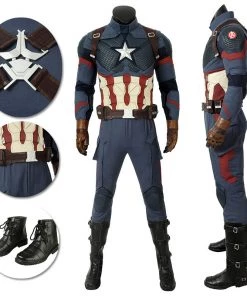 OneHeroSuits Captain America Cosplay Costumes Avengers 4 Endgame Cosplay Suit