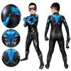 OneHeroSuits Gifts For Kids Titans Cosplay Suit Children Nightwing Blue Cosplay Bodysuit