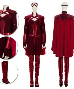 OneHeroSuits Crimson Countess Cosplay Costumes The Boys S3 Top Level Cosplay Suit