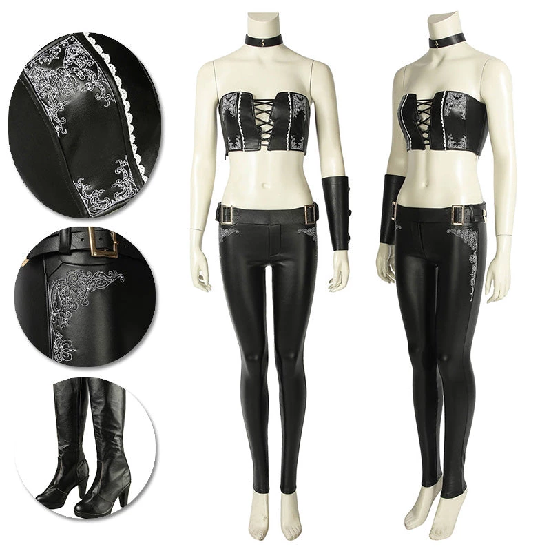 OneHeroSuits DMC 5 Edition Cosplay Costume Devil May Cry V Trish Gloria Cosplay Suit Costumes