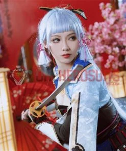 OneHeroSuits Costumes Ayaka Genshin Impact Cosplay Costume Full Set Of Cosplay Suit