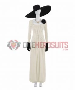 Resident Evil Village Cosplay Costume Lady Dimitrescu OneHeroSuits Costumes