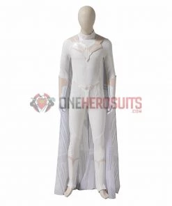 White Vision Cosplay Costumes WandaVision OneHeroSuits