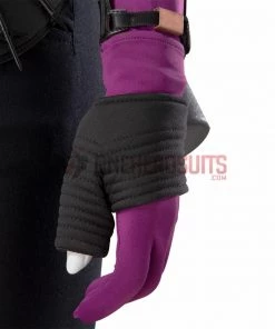 Hawkeye Cosplay Costumes Kate Bishop Purple OneHeroSuits