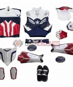 The Falcon Sam Wilson Cosplay Costumes Captain America OneHeroSuits