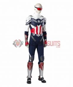 The Falcon Sam Wilson Cosplay Costumes Captain America OneHeroSuits