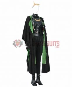 OneHeroSuits Costumes Loki Variant Cosplay Costume Sylvie Loki Top Level Suit
