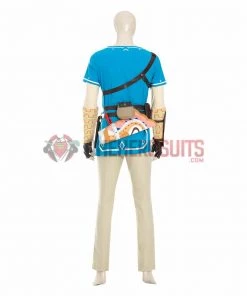 OneHeroSuits Link Cosplay Costumes The Legend Of Zelda Breath Of The Wild Top Level Suit