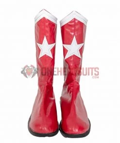 OneHeroSuits Costumes Stargirl Male Cosplay Boots Starman Cosplay Shoes