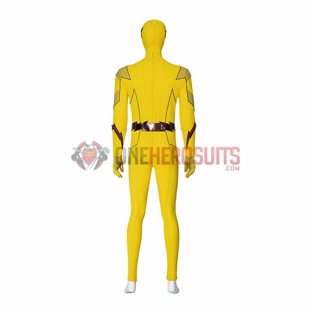 OneHeroSuits Reverse-Flash Cosplay Costumes The Flash S8 Yellow Cosplay Suits 17 OneHeroSuits Reverse-Flash Cosplay Costumes The Flash S8 Yellow Cosplay Suits