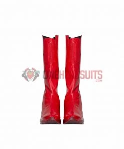 OneHeroSuits Reverse-Flash Cosplay Boots The Flash S8 Red Cosplay Shoes Costumes