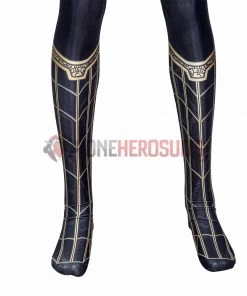 OneHeroSuits Spiderman 3 Cosplay Costumes Spiderman No Way Home Black Gold Suits