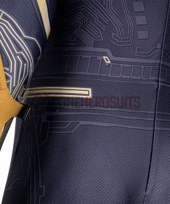 OneHeroSuits Spiderman 3 Cosplay Costumes Spiderman No Way Home Black Gold Suits