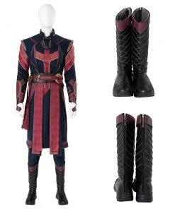 OneHeroSuits Costumes Doctor Strange 2 Cosplay Boots Dark Doctor Strange Top Level Shoes