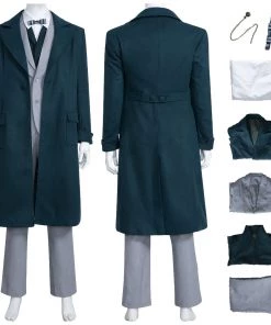 OneHeroSuits Fantastic Beasts 2 Cosplay Costumes Newt Scamander Top Level Suits