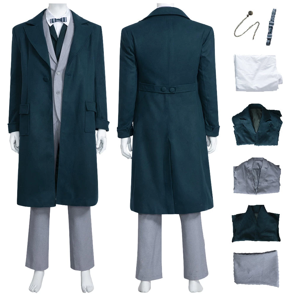 OneHeroSuits Fantastic Beasts 2 Cosplay Costumes Newt Scamander Top Level Suits 1 OneHeroSuits Fantastic Beasts 2 Cosplay Costumes Newt Scamander Top Level Suits