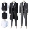OneHeroSuits Fantastic Beasts 3 Newt Scamander Cosplay Costume The Secrets Of Dumbledore Suits Costumes