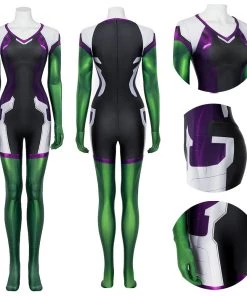 OneHeroSuits Female Hulk Cosplay Costumes She-Hulk Bodysuit