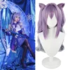 OneHeroSuits Genshin Impact Keqing Cosplay Wig