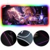 OneHeroSuits Genshin Impact Mouse Pad Mona Creative RGB Full Desktop Mouse Pad