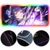 OneHeroSuits Genshin Impact Mouse Pad Raiden Shogun Creative RGB Full Desktop Mouse Pad